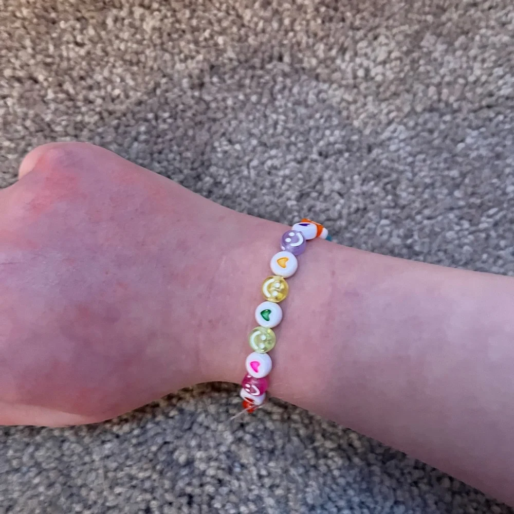 Beaded preppy bracelet - Picture 1 of 2